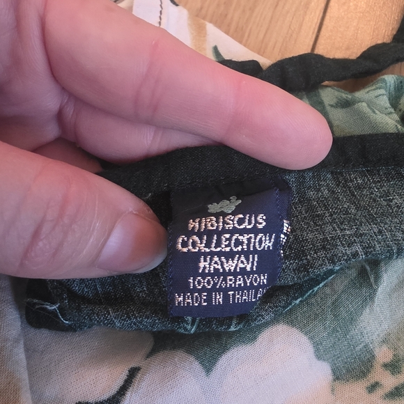 Hibiscus Collection Hawaii Wrap Pants-OSFM - Picture 8 of 13